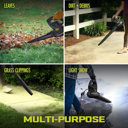 Sun Joe Electric Blower 155 MPH 6 Amp