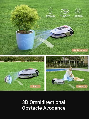 dreame Smart Robotic Lawn Mower A1, Accurate Navigation