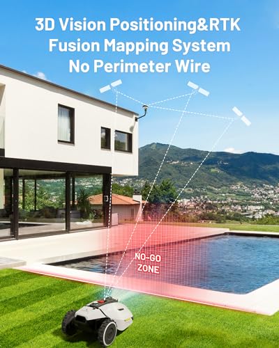 YUKA 2000 Robot Lawn Mower with Advanced Features