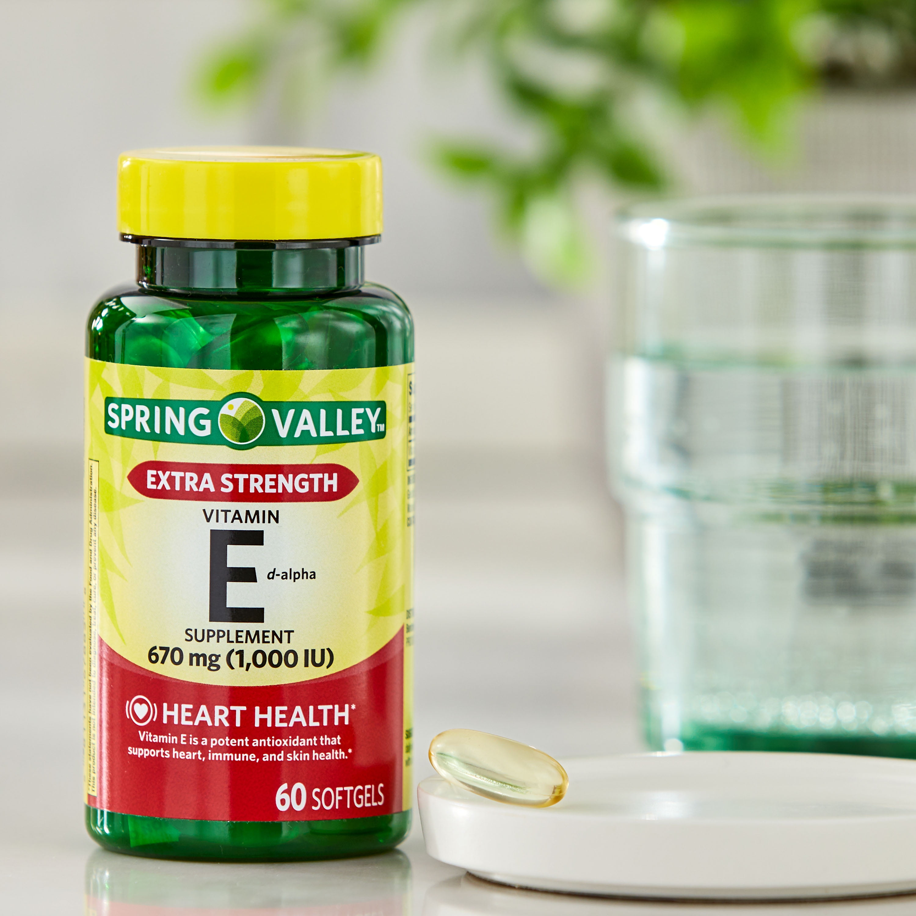 Extra Strength Vitamin E Supplement, 60ct