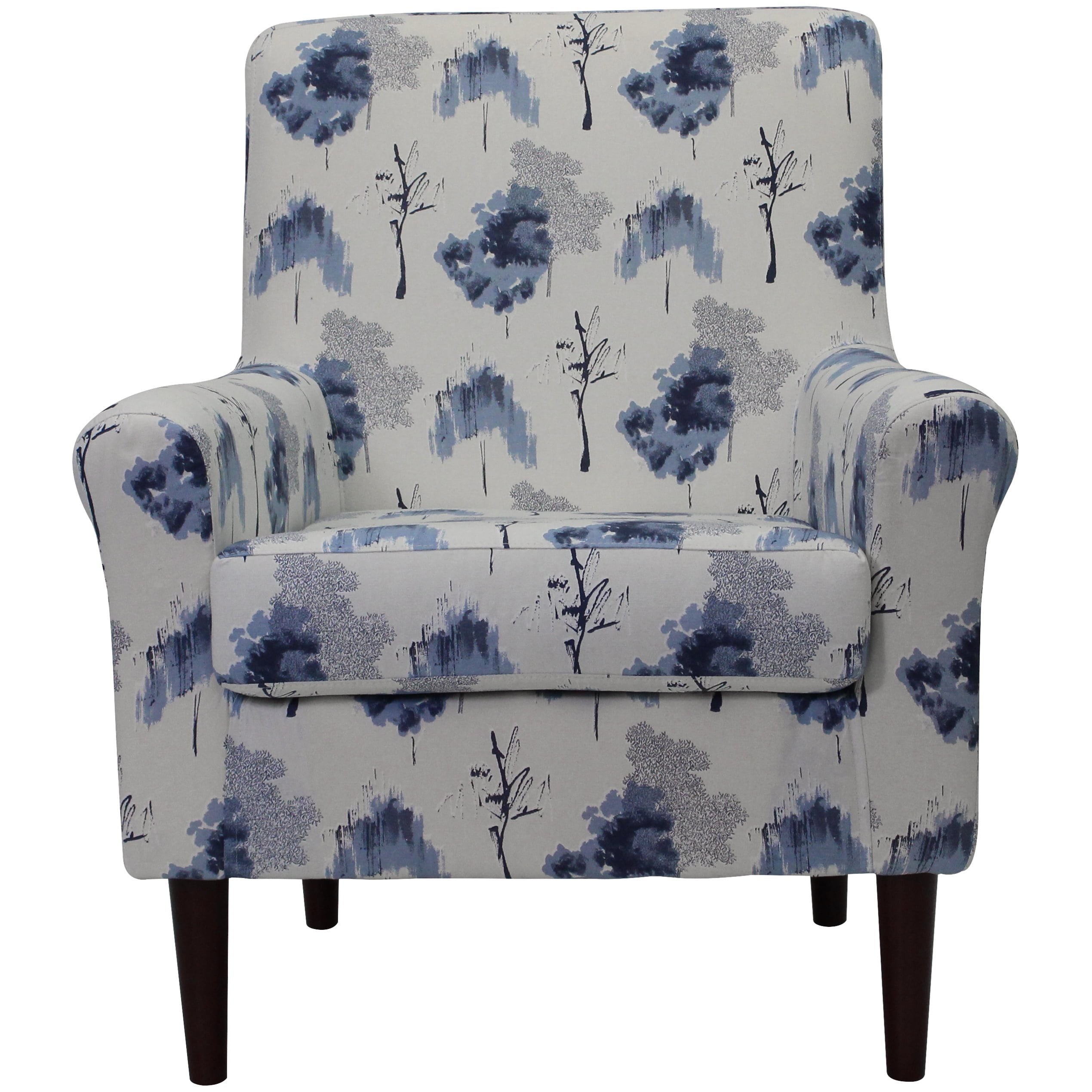 Mainstays Raelynn Lounge Chair, Blue