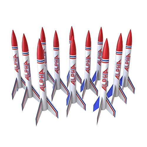 Estes Alpha Rocket 12-Pack Bundle