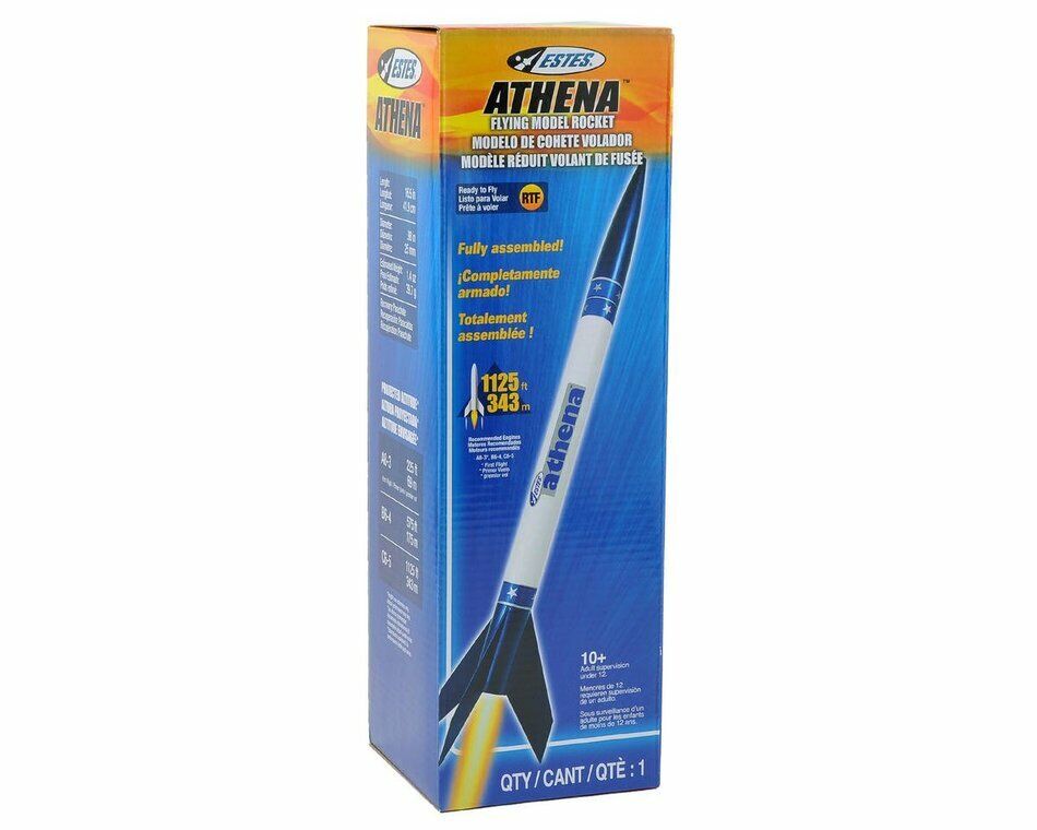 Estes 2452 Athena Ready to Fly Model Rocket