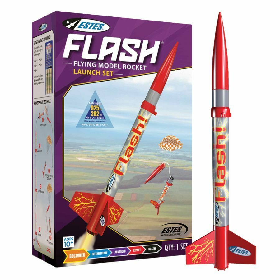 Estes Flash Model Rocket Launch Set