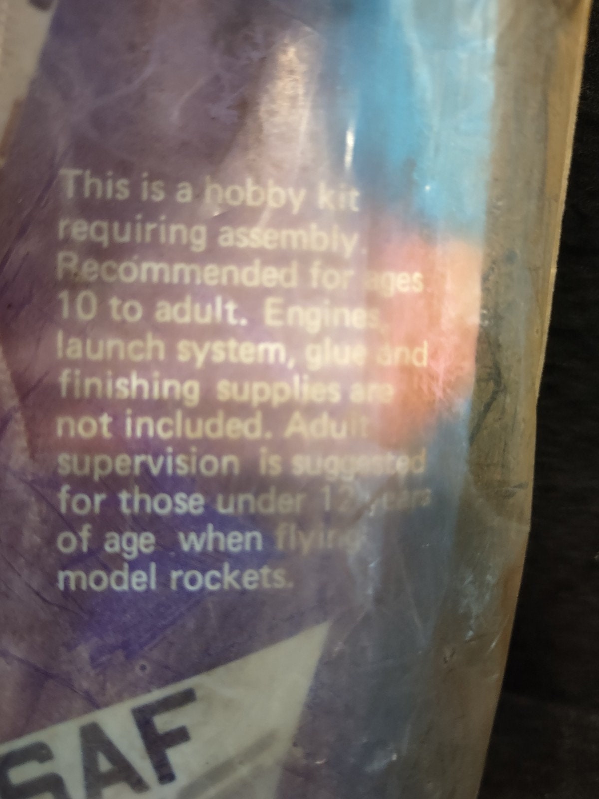 Estes Falcon Commander Model Rocket with Parachute