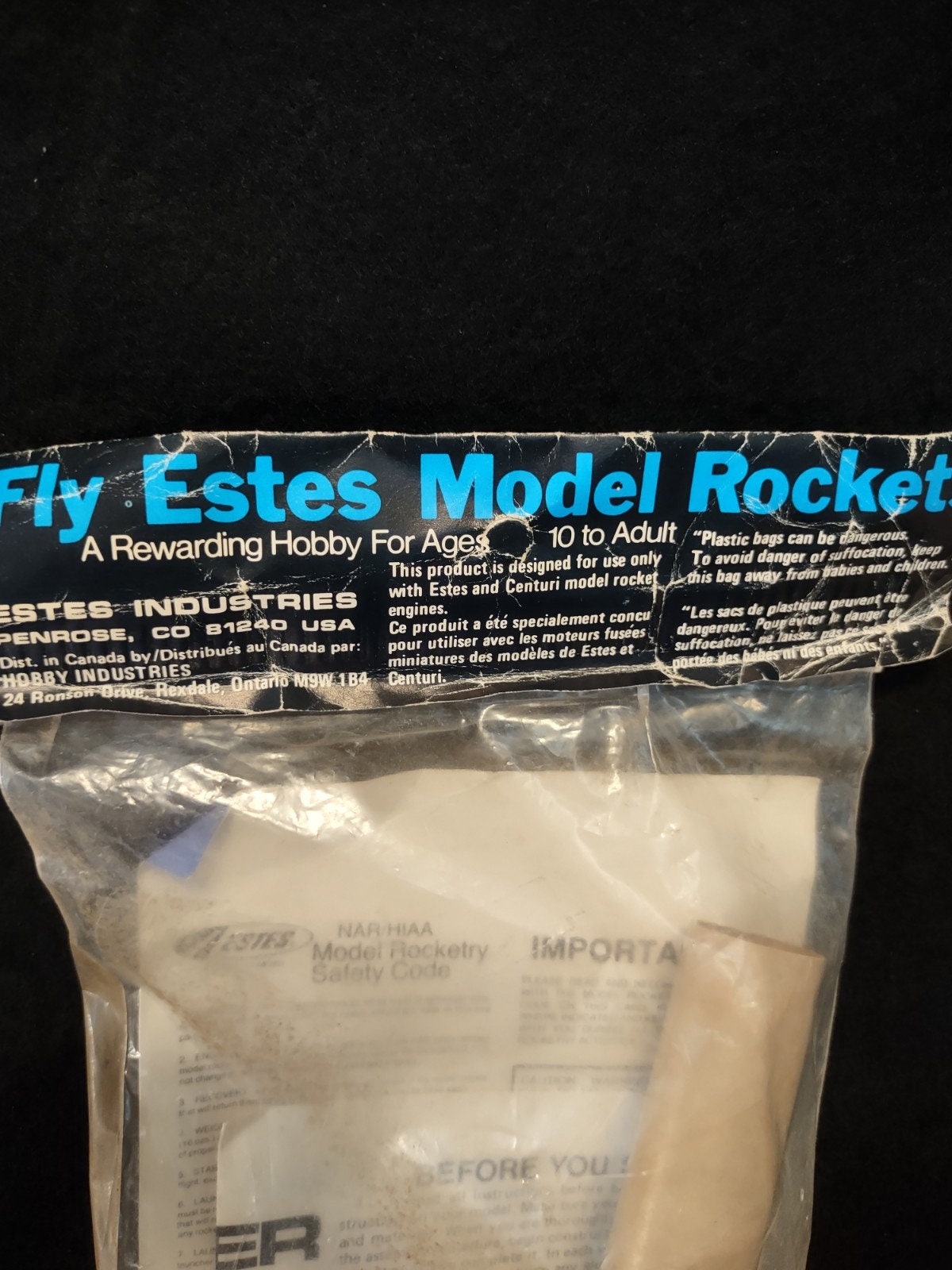 Estes Falcon Commander Model Rocket with Parachute