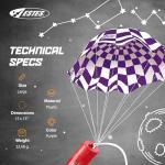 Estes 15” Plastic Parachute for Model Rockets