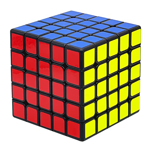 Shengshou 5x5 Cube Puzzle Toy, Black