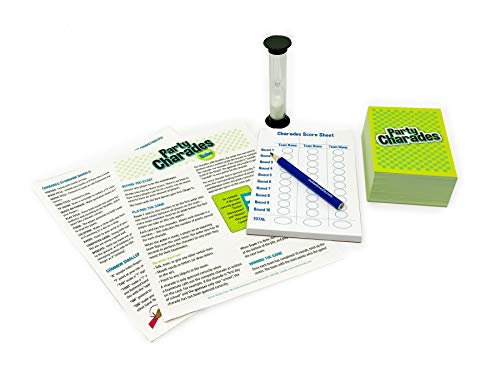 Party Charades Game for Family Fun, 550 Charades