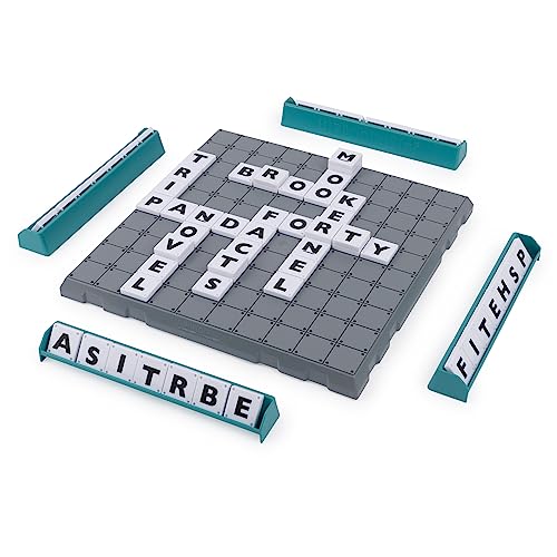 Stackable Letter Tiles Game for Family Game Night