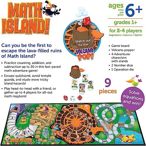 Math Island Addition & Subtraction Game for Kids
