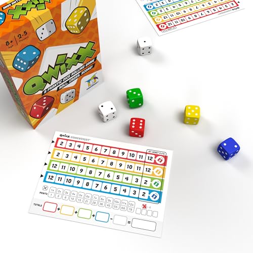 Fast Family Dice Game by Gamewright Qwixx