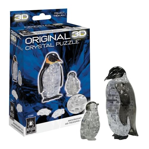 Penguin and Baby 3D Crystal Puzzle (Ages 12+)