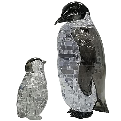 Penguin and Baby 3D Crystal Puzzle (Ages 12+)