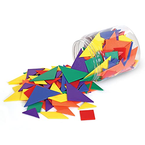 Tangram Puzzle Set of 30 in 6 Colors