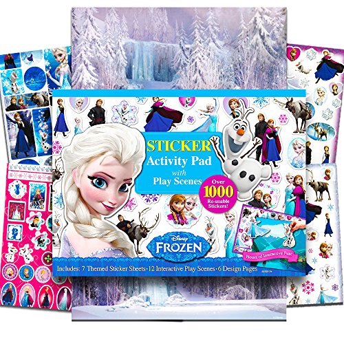 Frozen Sticker Activity Pad for Fun Exploration