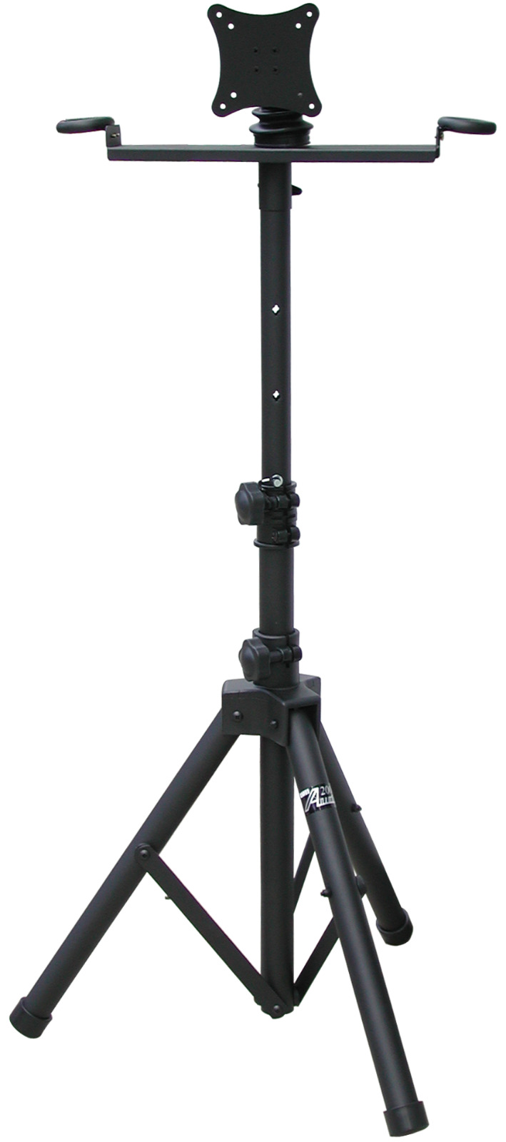 Audio2000'S AST420Y Karaoke Monitor Stand with Tripod