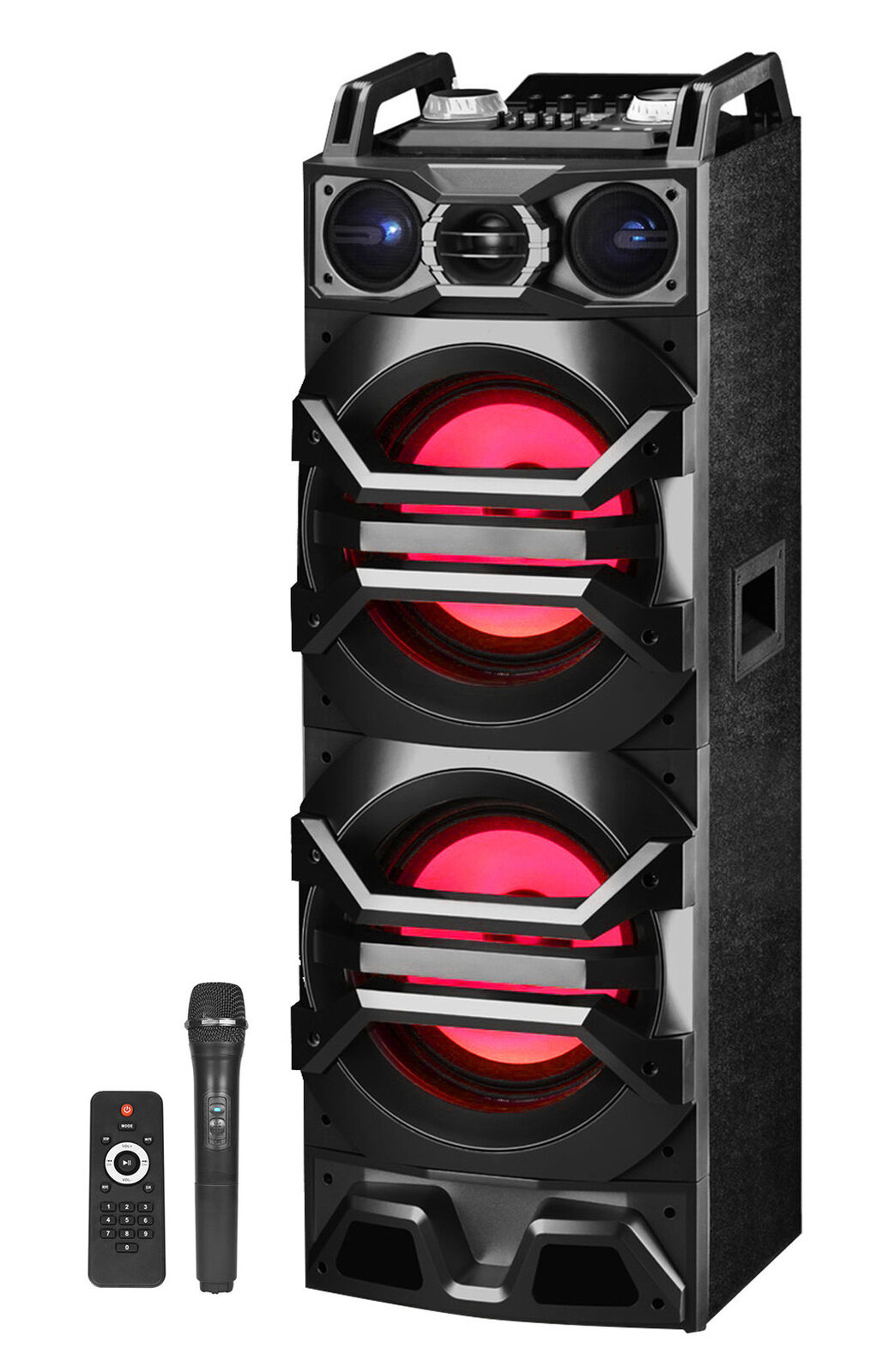 3000w Bluetooth Karaoke Machine System with Dual 10" Speakers