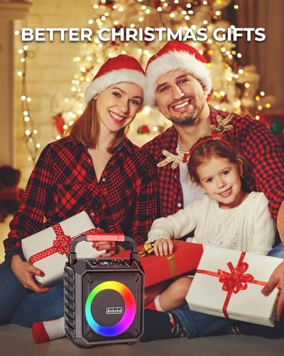 Portable Bluetooth Karaoke Machine for Adults and Kids