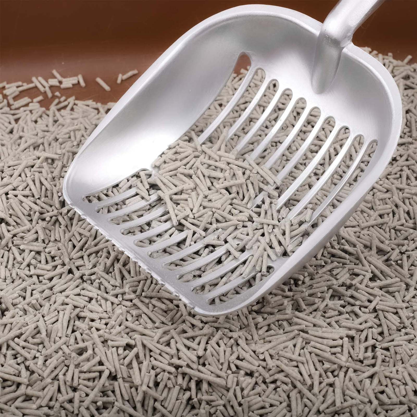 Heavy-Duty Metal Jumbo Cat Litter Scoop