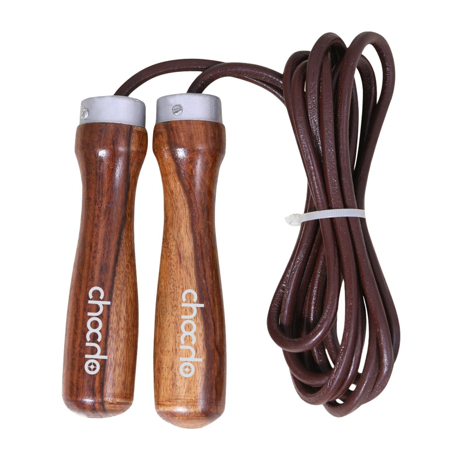 Adjustable Leather Jump Rope - Boxing Fitness