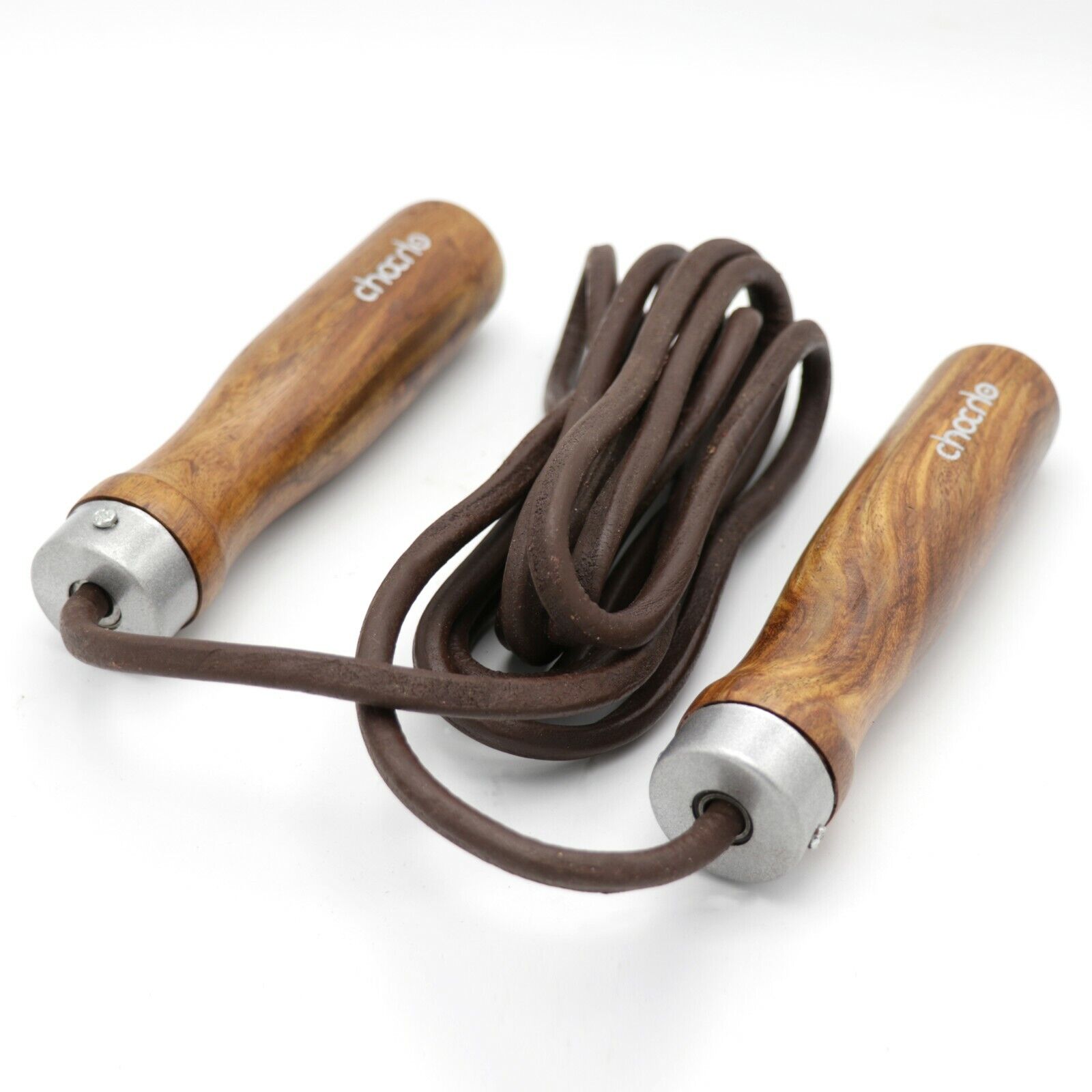 Adjustable Leather Jump Rope - Boxing Fitness