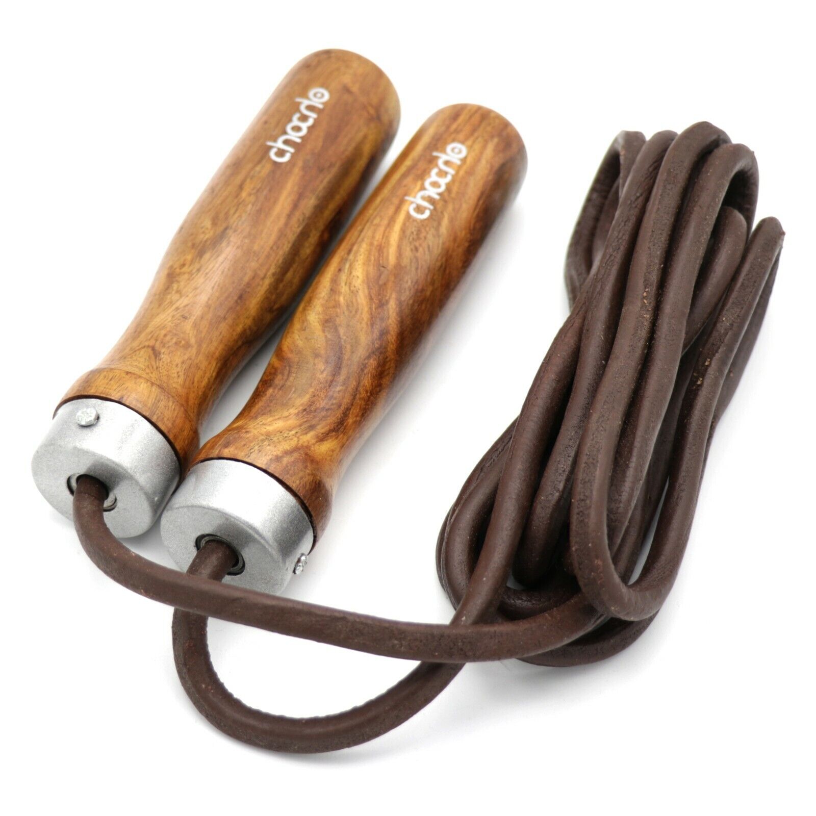 Adjustable Leather Jump Rope - Boxing Fitness