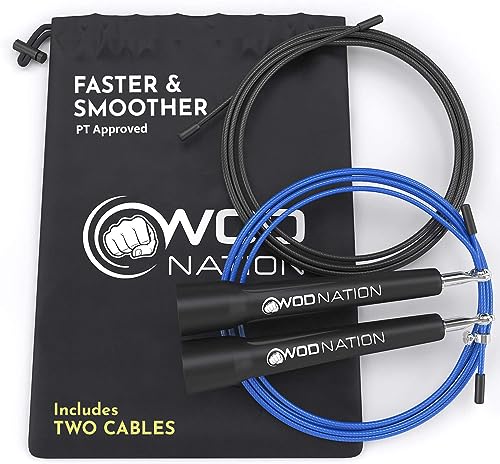 WOD Nation Speed Jump Rope for Training