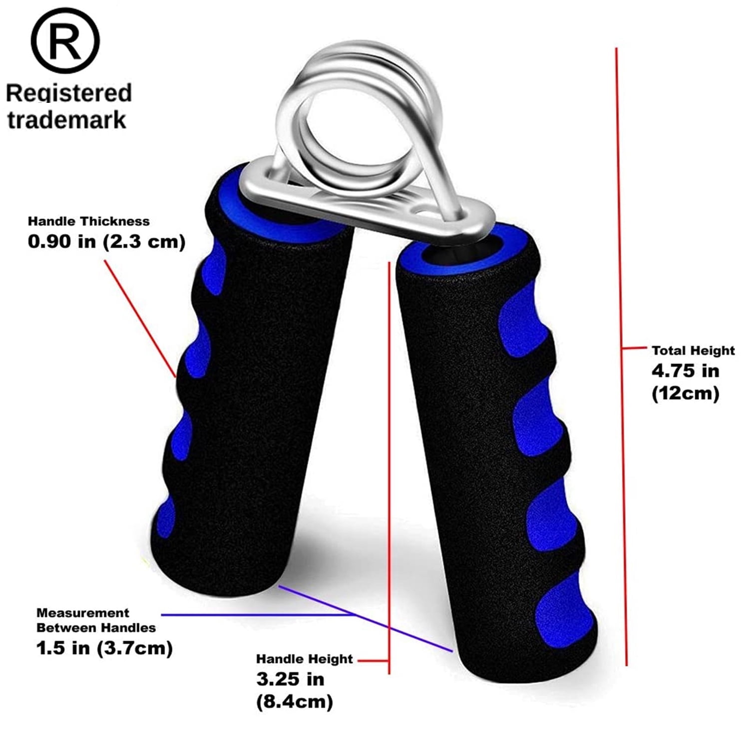 Fitness Maniac Hand Grippers for Arm Strength