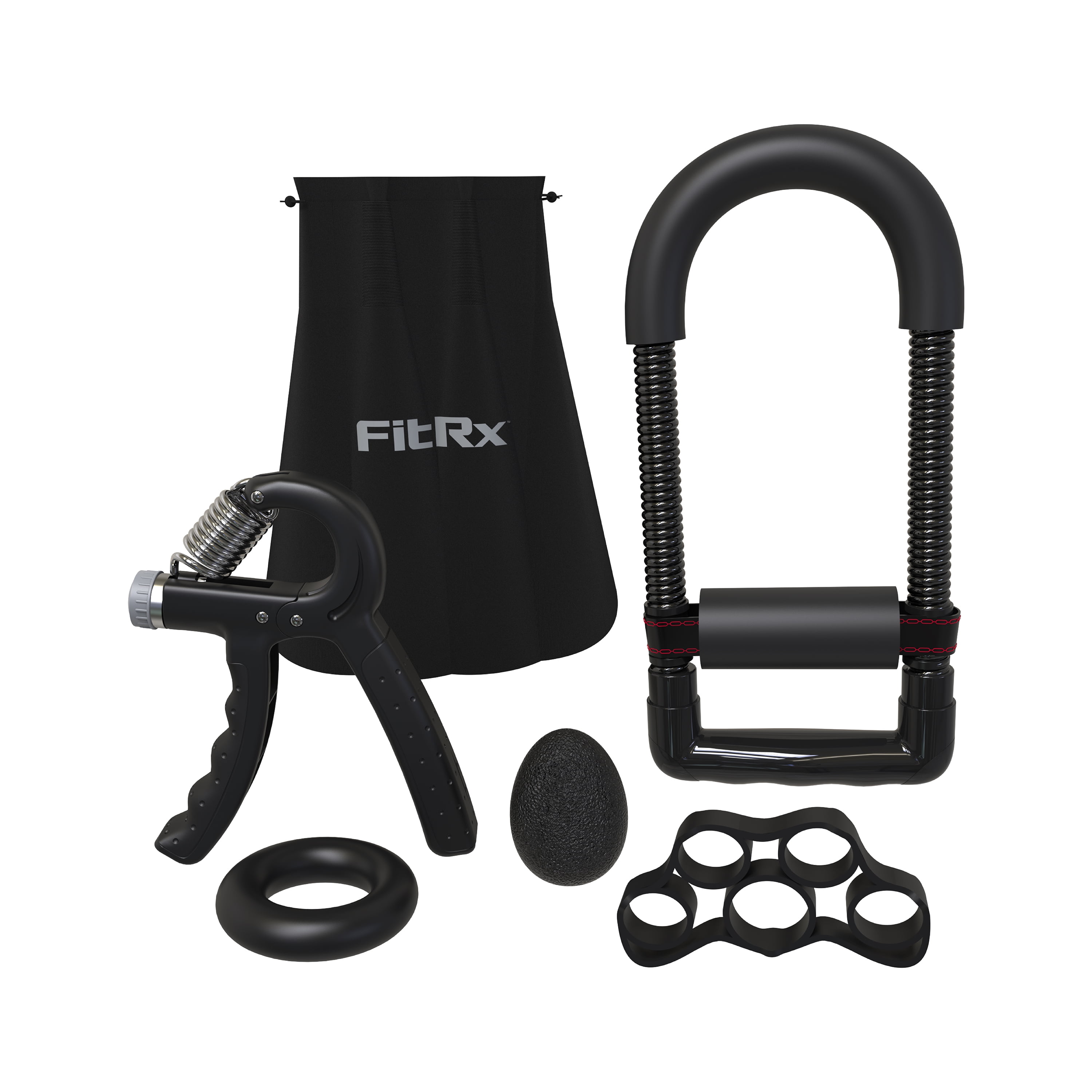 FitRx PowerFlex Hand Grip Strengthener Set