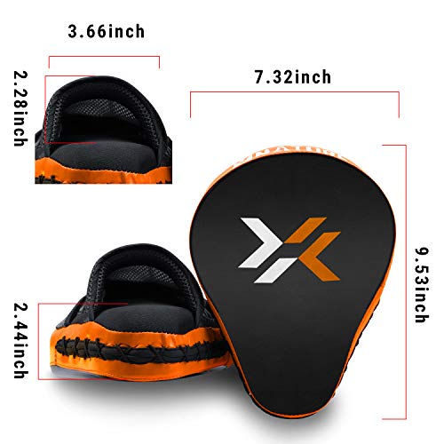 Xnature Essential Curved Boxing MMA Punching Mitts