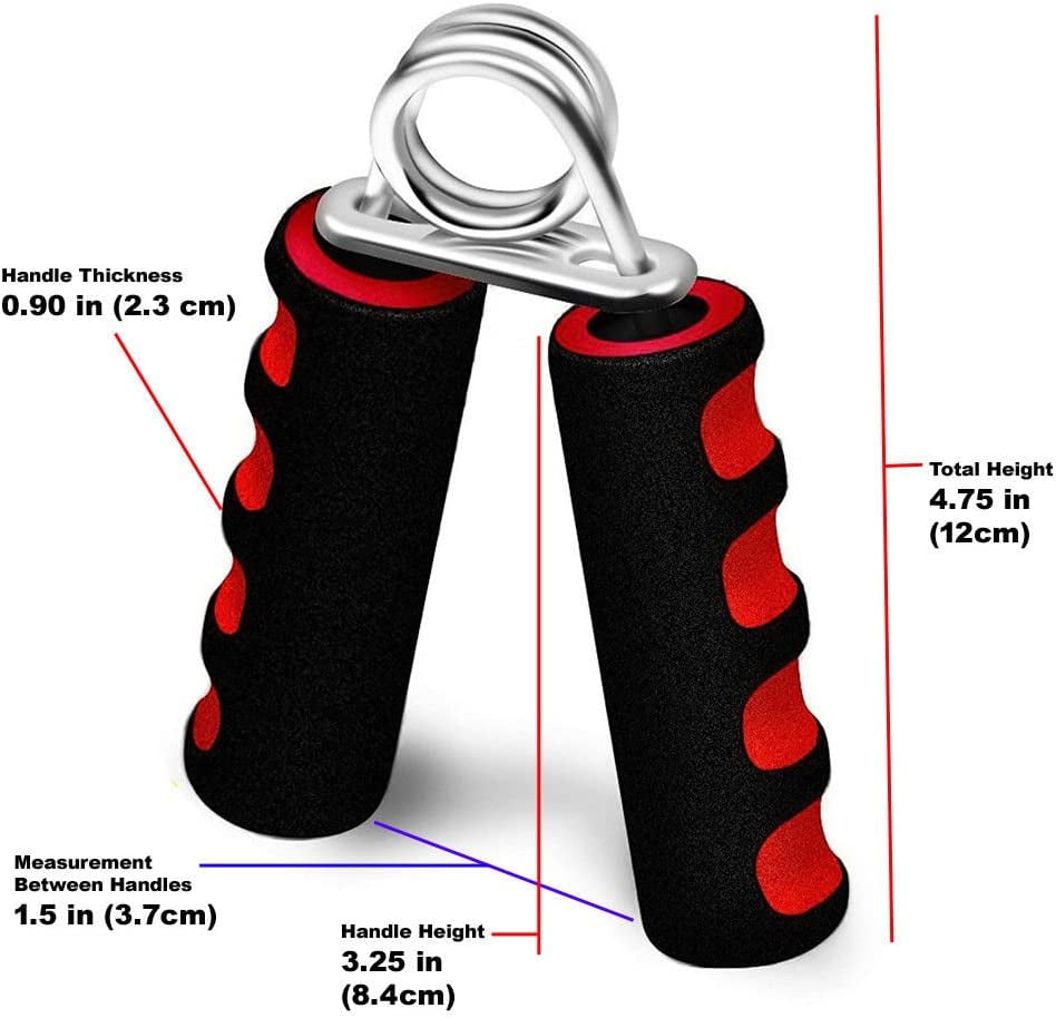 WarmTown Foam Hand Grippers for Strength Training