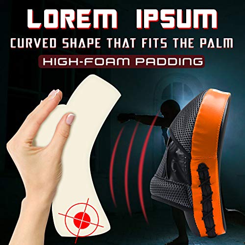 Xnature Essential Curved Boxing MMA Punching Mitts