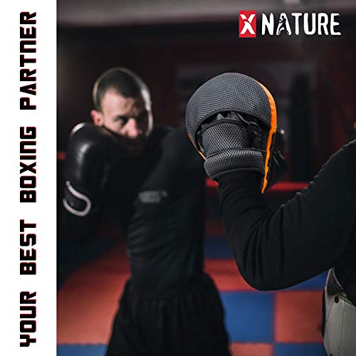 Xnature Essential Curved Boxing MMA Punching Mitts