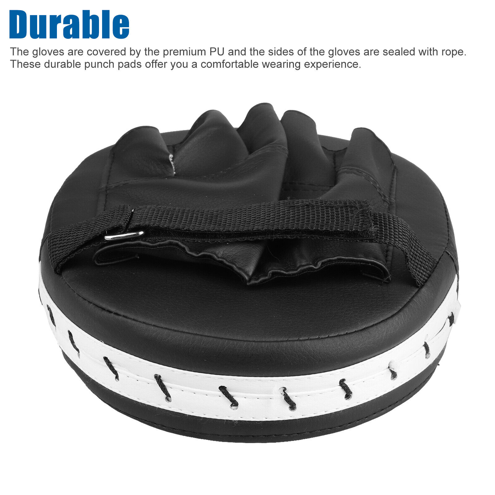 Boxing Punching Mitts Sparring Gloves Kick Pad Bundle