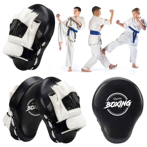 Valleycomfy Curved Focus Punching Mitts for Boxing Training