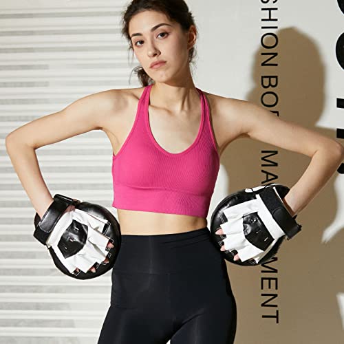 Valleycomfy Curved Focus Punching Mitts for Boxing Training