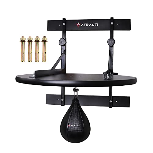 Afranti Heavy Duty Speed Bag Platform + Punching Ball Kit