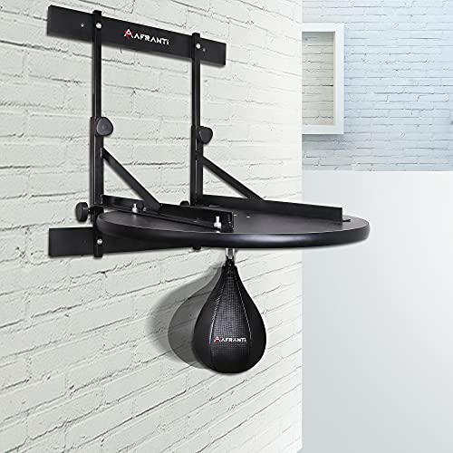 Afranti Heavy Duty Speed Bag Platform + Punching Ball Kit
