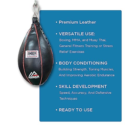 All-Leather Maize Ball Slip Ball for Boxing, MMA, and Muay Thai Training