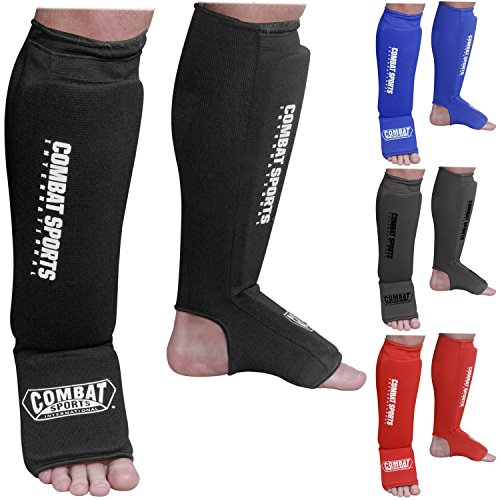 MMA Elastic Cloth Shin & Instep Guards