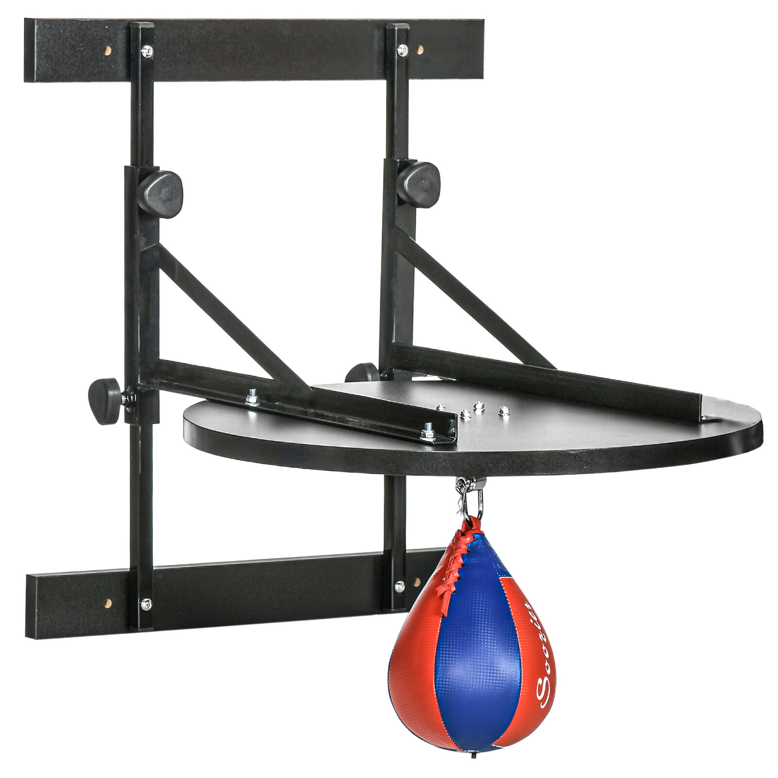 Height Adjustable Wall Mounted Speed Bag Platform