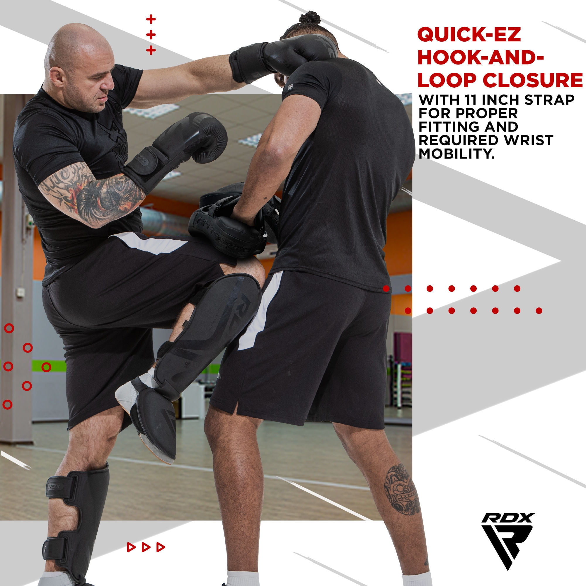 RDX Focus Boxing Punch Mitts - Maya Hide Leather