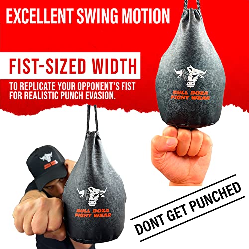 Bull Doza Slip Dodge Reaction Bag - Boxing Punch Bag MMA