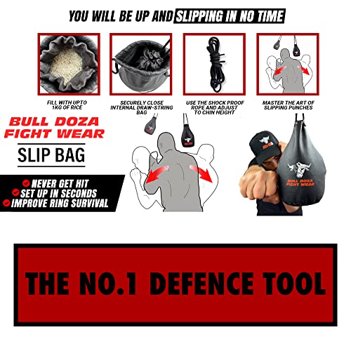 Bull Doza Slip Dodge Reaction Bag - Boxing Punch Bag MMA