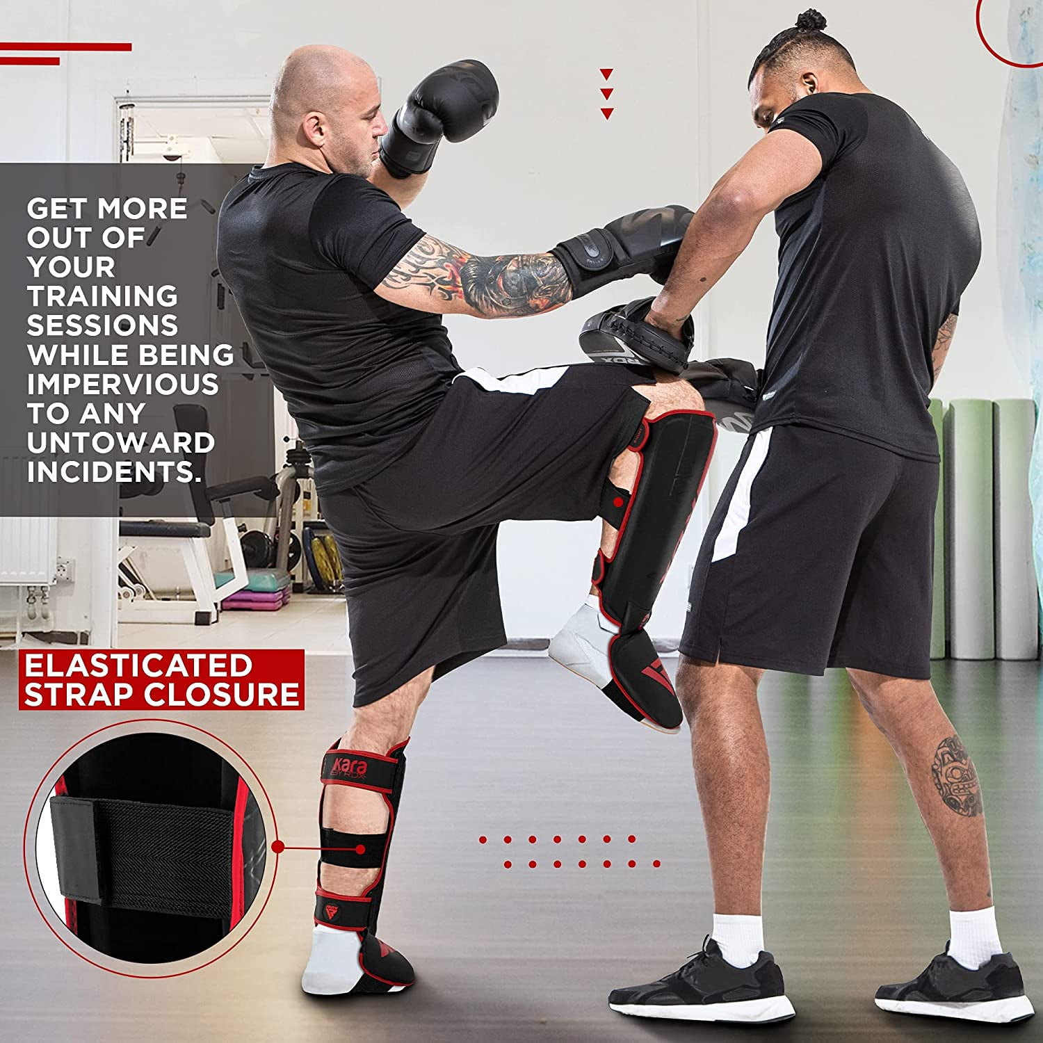 RDX Shin Guards for Boxing and Martial Arts