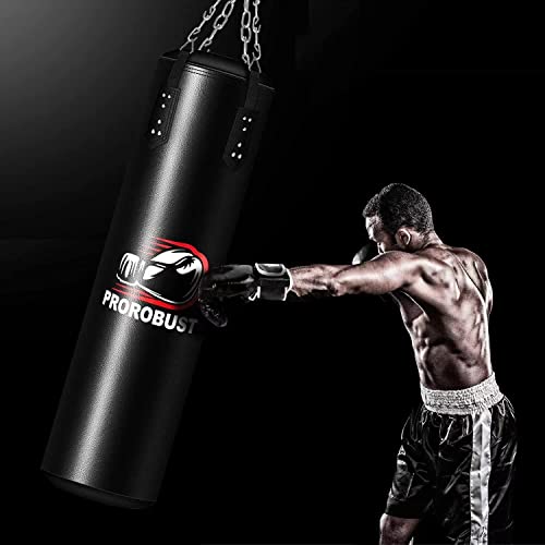 4ft Prorobust Punching Bag Set with 12OZ Gloves