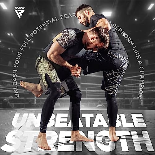 RDX Groin Protector: Boxing, Muay Thai, MMA (Black, Large)