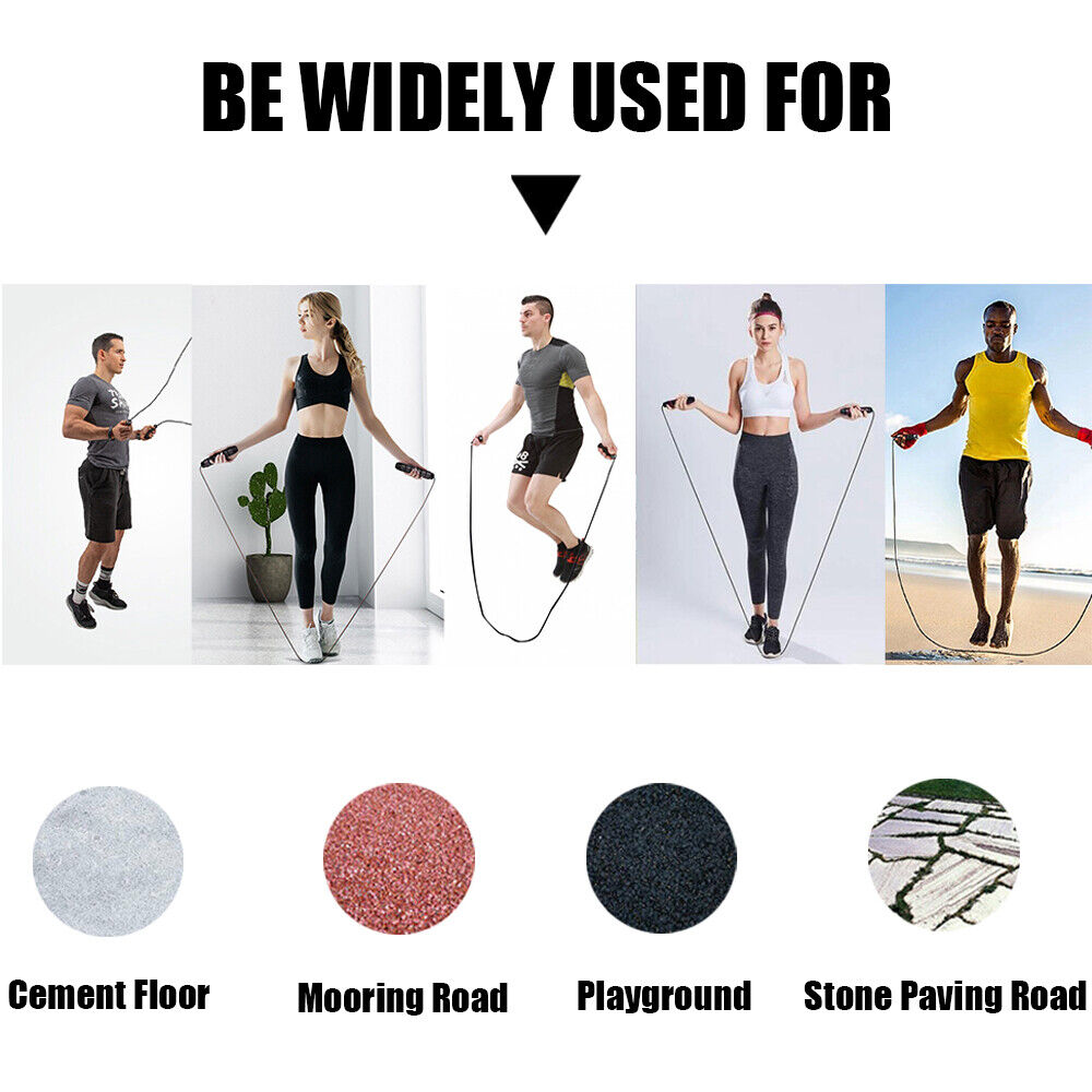 Adjustable Speed Jump Rope for Boxing Fitness