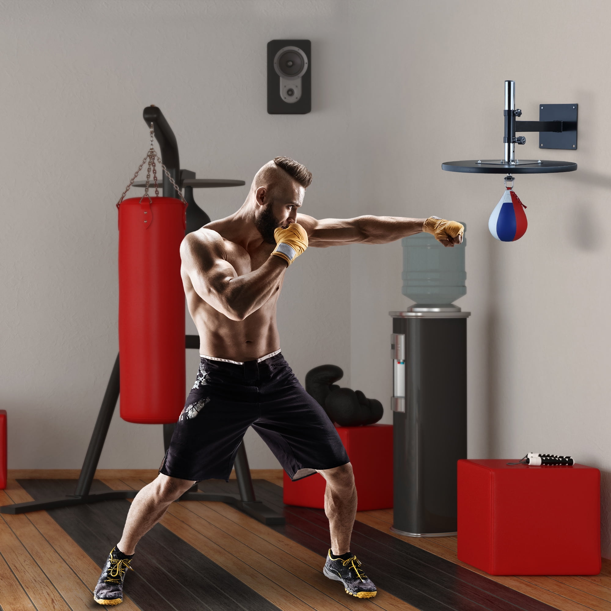 Adjustable Wall Mount Speed Bag for Boxing Training
